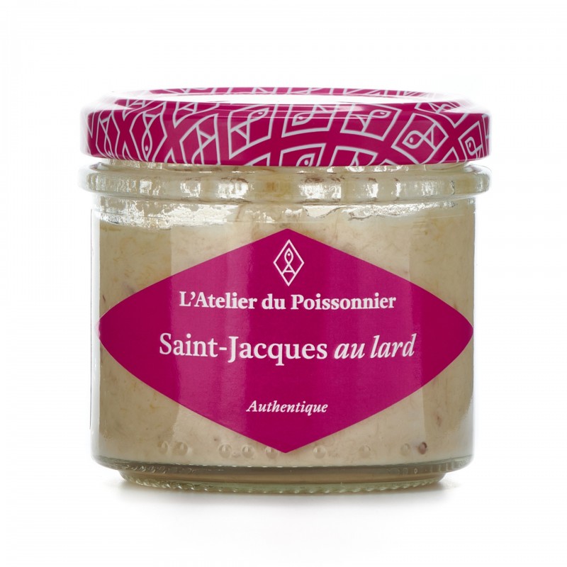 L'Atelier du Poissonnier - Rillettes de Saint-Jacques au lard