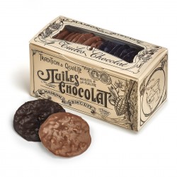 La Maison du Biscuit - Milk and dark chocolate tiles