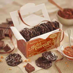 Dark caramel chocolate...