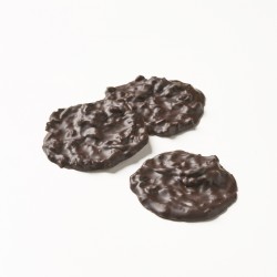 Tuiles chocolat noir caramel