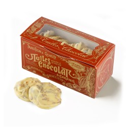 White caramel chocolate...