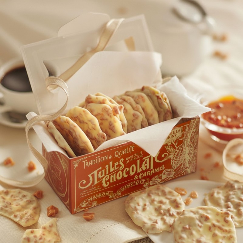 White caramel chocolate...