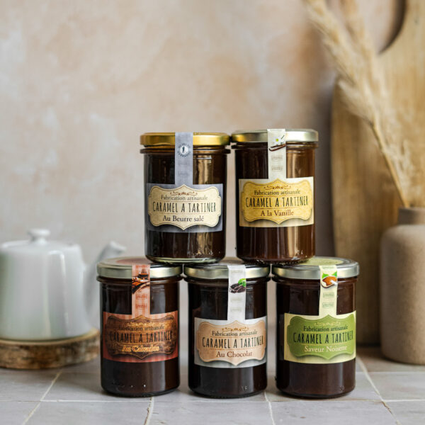 Caramel à tartiner goût noisette - 250g – Image 3