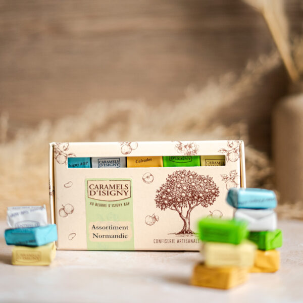 Étui 15 caramels assortiment "Normandie" - 140g – Image 3