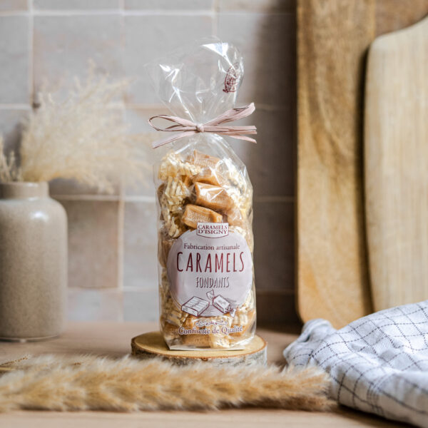 Sachet caramels fondants vanille - 200g – Image 2