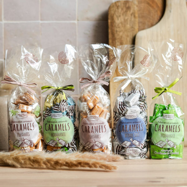 Sachet caramels beurre salé et crème d'Isigny A.O.P. - 200g – Image 2