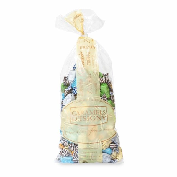 Sachet caramels assortiment Normandie – 1kg