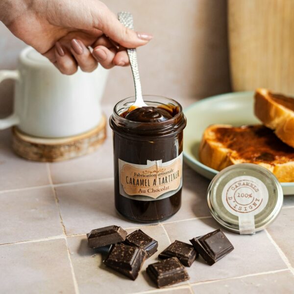 Caramel à tartiner au chocolat - 250g – Image 2