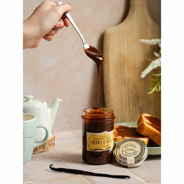 Caramel à tartiner à la vanille - 250g – Image 3