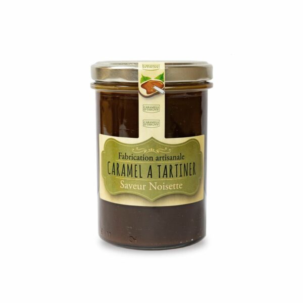 Caramel à tartiner goût noisette - 250g