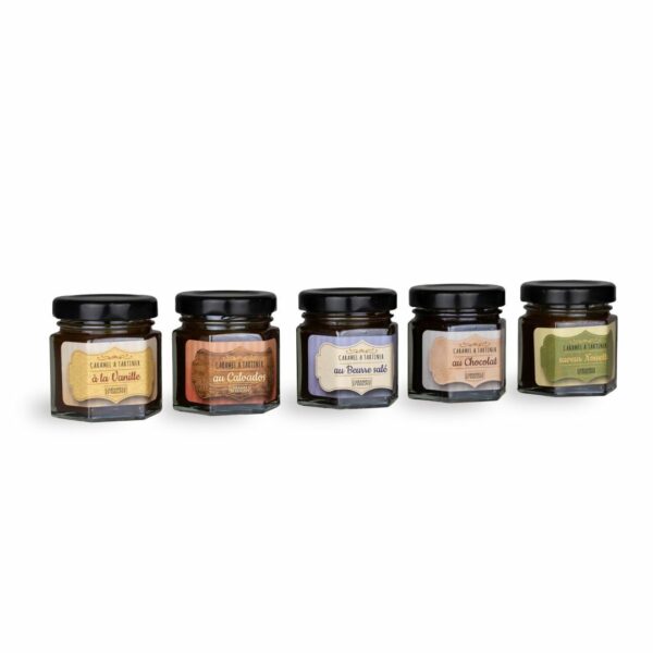 Assortiment 5x caramel à tartiner - 5x50g – Image 2