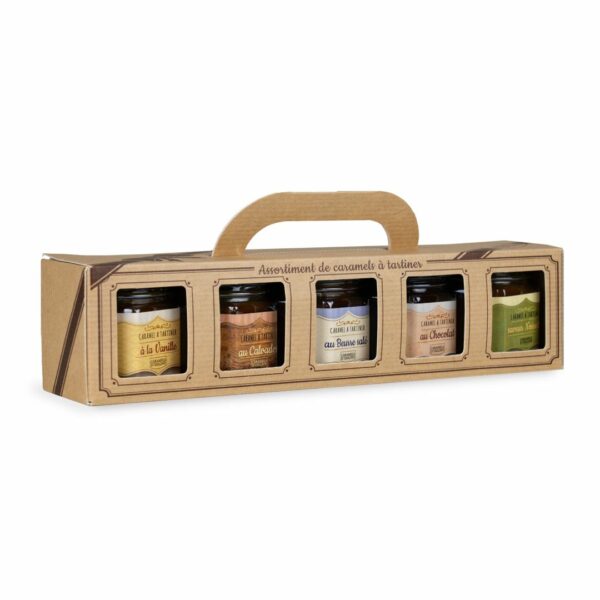 Assortiment 5x caramel à tartiner - 5x50g