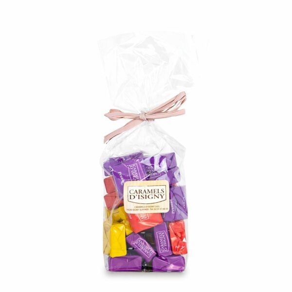 Sachet caramels fruits - 200g