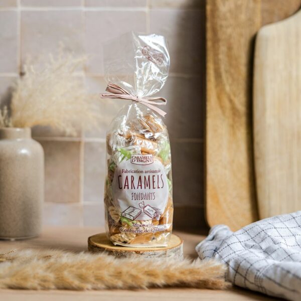 Sachet caramels assortiment "Fondants" - 200g – Image 2