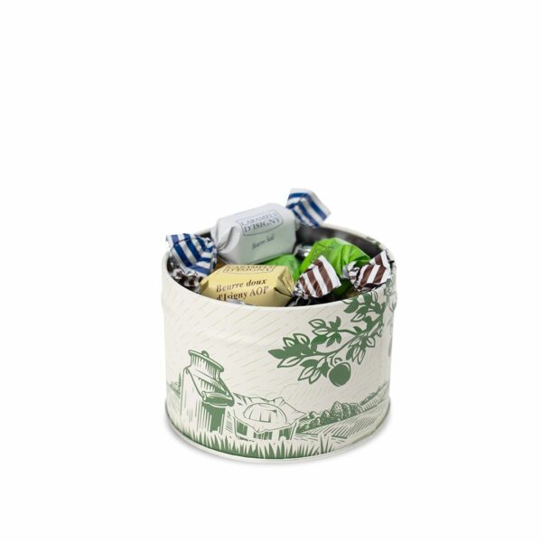 Boîte fer caramels assortiment "Normandie" - 100g – Image 2