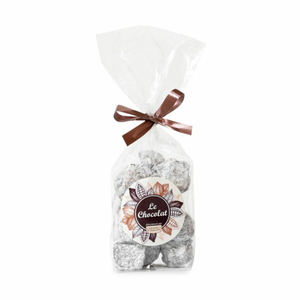 Truffes chocolat aux éclats de caramel - 150g