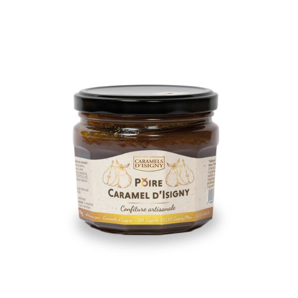 Confiture de Poires au Caramel d'Isigny - 370g