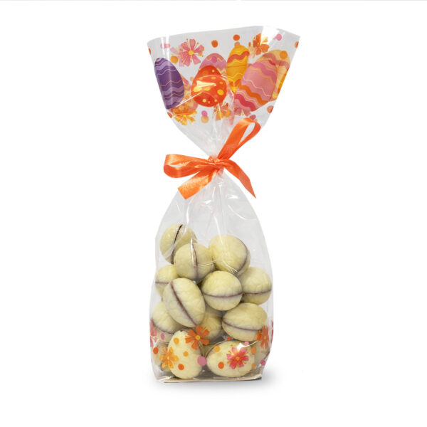oeufs pralinés croustillants chocolat blanc